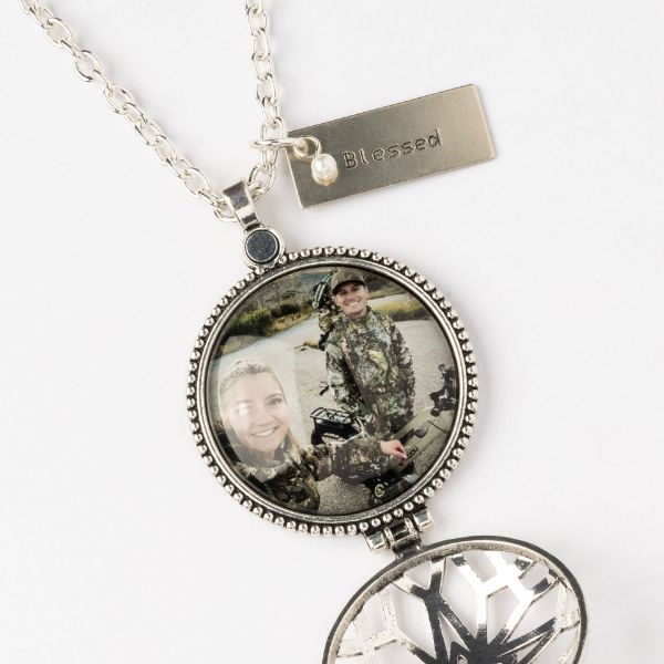 Picture of Antique Silver Locket Necklace