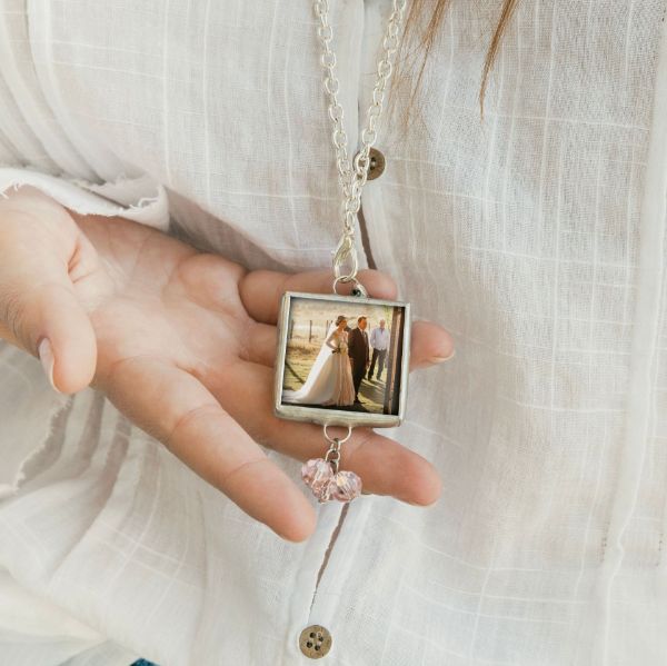 Picture of Personalized Double Sided Pendant 