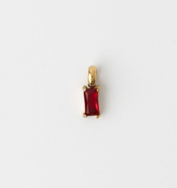 Picture of Gold Quincy Birthstone Charm