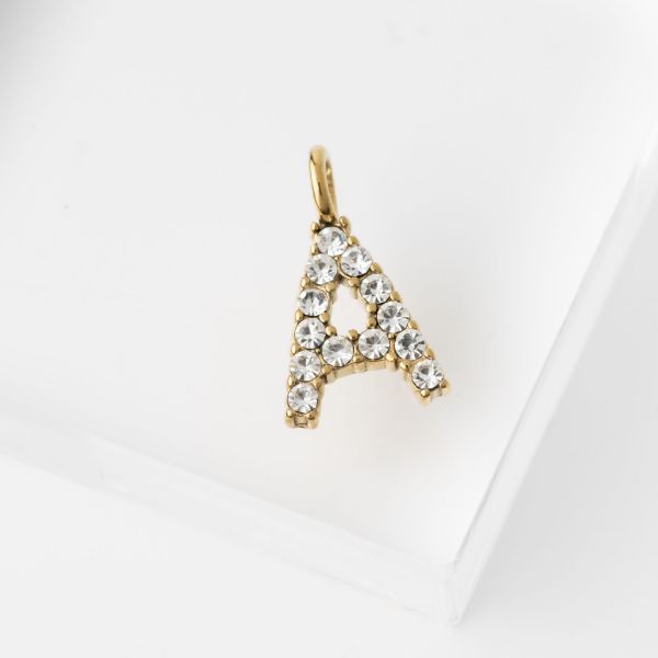Picture of Crystal Quincy Monogram Charm