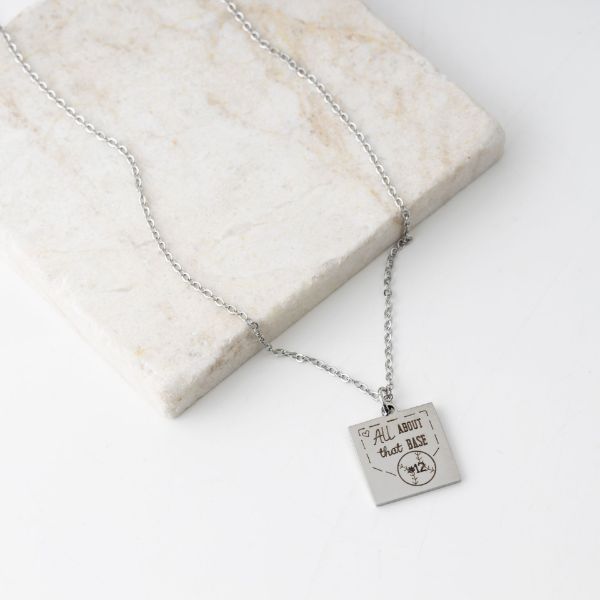 Picture of All About That Base Silver Necklace 